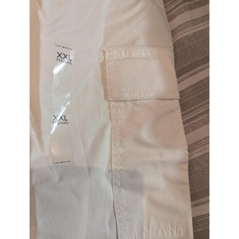 Tommy Hilfiger THFlex womens XXL white‎ stretch jogger pants NWT - Picture 2 of 10